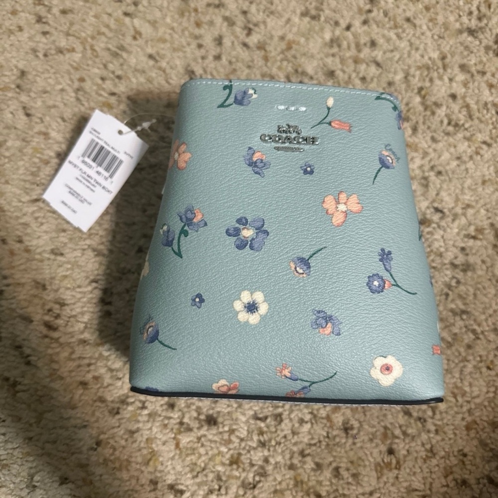 Coach Mystical Flowers Bucket Bag